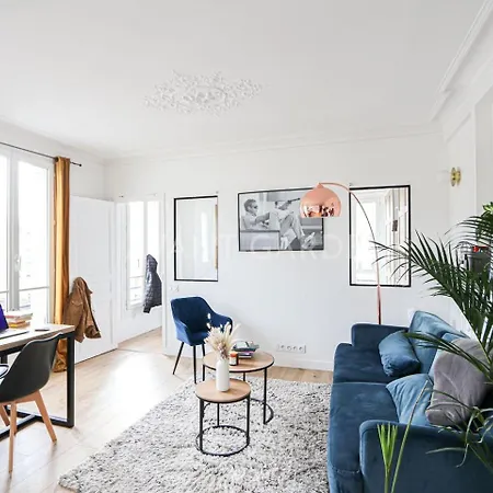 Apartman Mid-term - Batignolles - 15 Min-center Of *